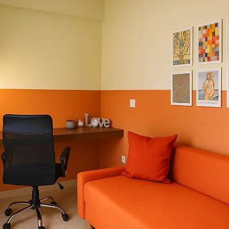 Thearetsouplace, Elegance Apartment, 200m From The Sea With Parking, 1g Wifi, Cosmote Tv *
