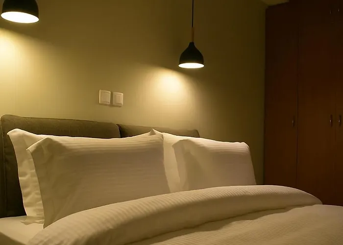Apartmán Thearetsouplace, Elegance Apartment, 200m From The Sea With Parking, 1g Wifi, Cosmote Tv Soluň